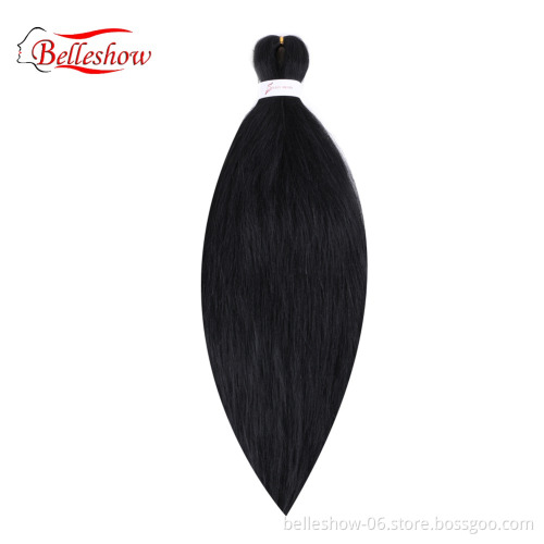 dropshipping Women 90g PreStretched Screen Frames synthetic Hair For Braids Synthetic Crochet Braiding Hair Extension EZ braids